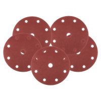 Discuri de slefuit 150 mm, P240, 5 buc, cu 9 gauri pentru 04-721