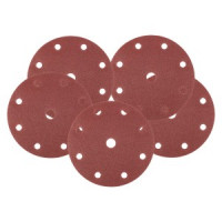 Discuri de slefuit 150 mm, P40, 5 buc, cu 9 gauri, pentru 04-721