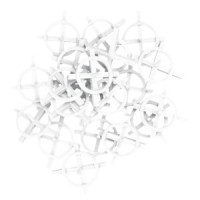 Distantiere (cruciulite cu cerc) pentru gresie/faianta, 1.5mm, set 100 buc