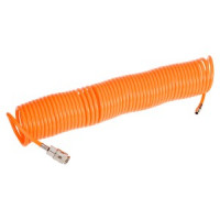 Furtun de presiune spiralat 5 x 8 mm, 15 m, PE