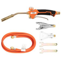 Garnitura de lipit cu aliaj 2kW, 3 arzatori, furtun de 1,5 m Garnitura de lipit cu aliaj 2kW, 3 arzatori, furtun de 1,5 m