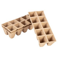 Ghivece mici din turba (2x5 gauri) 22 x 8,5 x 5,5 cm,10 bucati Ghivece mici din turba (2x5 gauri) 22 x 8,5 x 5,5 cm,10 bucati