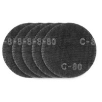 Grila de slefuit gips-carton cu Velcro 180 mm, K80, 5 buc. pentru slefuitor 59G263