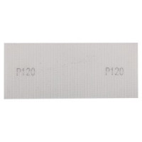 Grila/plasa de slefuire alba 115 x 280 mm, P120