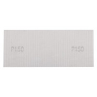 Grila/plasa de slefuire alba 115 x 280 mm, P150
