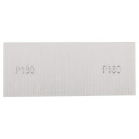 Grila/plasa de slefuire alba 115 x 280 mm, P180