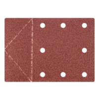 Hartie abraziva 115x160mm,K80,pt otel/lemn/plastic-set 3 buc