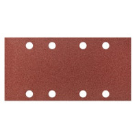Hartie abraziva cu Velcro 93x185mm, K120, cu gauri - set 5 buc
