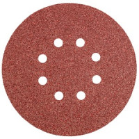 Hartie abraziva Velcro 150mm, K40, cu 8 gauri - set 5 buc Hartie abraziva Velcro 150mm, K40, cu 8 gauri - set 5 buc