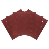 Hartie de slefuit Velcro, patrata, 113 x 113 mm, P120, 5 buc, cu 8 gauri, pentru 04-623 Hartie de slefuit Velcro, patrata, 113 x 113 mm, P120, 5 buc, cu 8 gauri, pentru 04-623