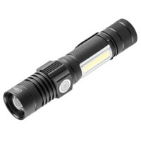 Lanterna reincarcabila prin USB, 3.7V Li-Ion,  800lm 2in1 CREE T6, LED