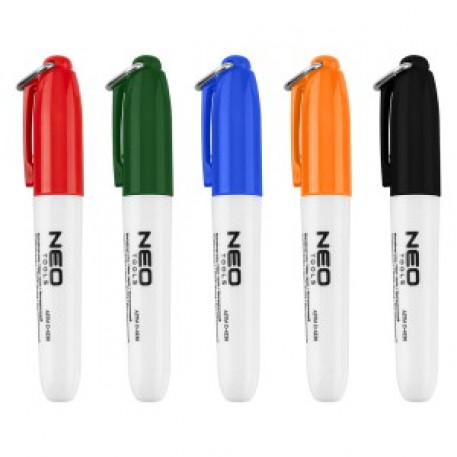Mini marker, 5 culori, ambalaj blister [1]