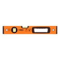 Nivela din aluminiu S 400, 3 bule, maner, 40 cm