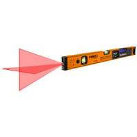 Nivela pentru constructii, cu laser, 1,5V, lungime 60 cm, anvergura 10 m