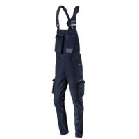 Pantaloni de lucru cu bretele Navy, marimea XL Pantaloni de lucru cu bretele Navy, marimea XL