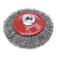 Perie conica, 100mm, sarma ondulata