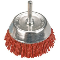 Perie cupa abraziva , NYLON 75mm,ax
