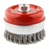 Perie cupa dreapta, sarma, , 100 mm x M14, INOX Perie cupa dreapta, sarma, , 100 mm x M14, INOX