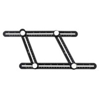 Rigla unghiulara, 4 brate mobile