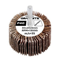 Rola cu lamele abrazive 50 x 20 x 6 mm, P40 Rola cu lamele abrazive 50 x 20 x 6 mm, P40