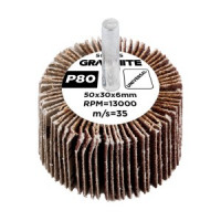 Rola cu lamele abrazive 50 x 30 x 6 mm, P80