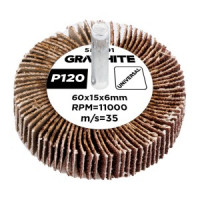 Rola cu lamele abrazive 60 x 15 x 6 mm, P120 Rola cu lamele abrazive 60 x 15 x 6 mm, P120