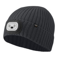 Sapca cu lanterna LED RGB, grafit