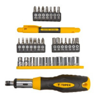 Set biti cu maner, 34 buc Set biti cu maner, 34 buc