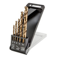Set burghie metal-inox HSS-Co, 4-10mm, 5 buc