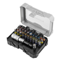 Set de biti 25 mm, cu suport magnetic 68 mm, 32 buc. Set de biti 25 mm, cu suport magnetic 68 mm, 32 buc.