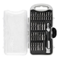 Set de biti de precizie 28 mm cu suport magnetic 100 mm, 31 buc.