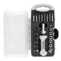 Set de biti si biti de precizie cu suport magnetic, cu clichet 115 mm, 30 piese. Set de biti si biti de precizie cu suport magnetic, cu clichet 115 mm, 30 piese.