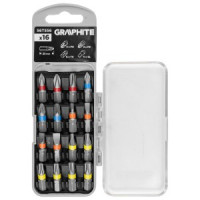 Set de biti SL3/4/5/6, PH1/2/3, PZ1/2/3, TX10/15/20/25/27/30 x 25 mm, 16 buc.