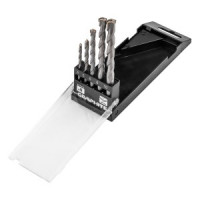 Set de burghie calite, pentru beton: 4,5,6,8,10 mm, 5 buc. Set de burghie calite, pentru beton: 4,5,6,8,10 mm, 5 buc.