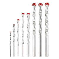 Set de burghie pentru beton: 3, 4, 5, 6, 7, 8, 9, 10 mm, set de 8 buc Set de burghie pentru beton: 3, 4, 5, 6, 7, 8, 9, 10 mm, set de 8 buc