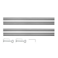 Sine de ghidare 2 x 700 mm, conector si 2 cleme