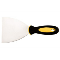 Spaclu inox, maner bi-material, 100 mm, Spaclu inox, maner bi-material, 100 mm,