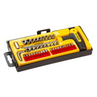 Surubelnita-Varfuri si tubulare cu maner, 41 buc -set Surubelnita-Varfuri si tubulare cu maner, 41 buc -set