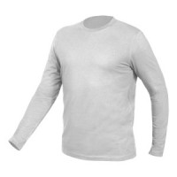 Tricou cu maneca lunga, gri, marimea L