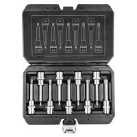 Tubulara cu antrenor Torx 100mm, 9  buc -set