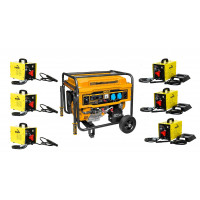 Generator pe benzină INGCO GE55003, 5,5 kW, monofazat, pornire electrică Generator pe benzină INGCO GE55003, 5,5 kW, monofazat, pornire electrică