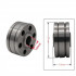 Rola antrenare cu pana pentru sarma aluminiu 2.0 - 2.5 mm cod.10094665 [2]