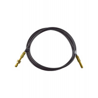 Tub ghidaj sarma otel (grafit) 1.6 mm, 5m negru Tub ghidaj sarma otel (grafit) 1.6 mm, 5m negru