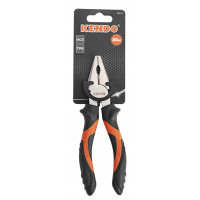 Cleste combinat cu o lungime totala de 160 mm din otel C55 cu continut ridicat de carbon, maner ergonomic