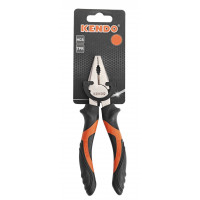 Cleste combinat cu o lungime totala de 200 mm din otel C55 cu continut ridicat de carbon, maner ergonomic Cleste combinat cu o lungime totala de 200 mm din otel C55 cu continut ridicat de carbon, maner ergonomic