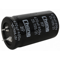 CONDENSATOR ELECTROLITIC 470 µF 400V CONDENSATOR ELECTROLITIC 470 µF 400V