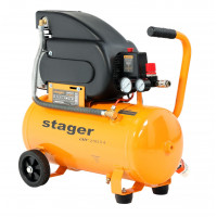 Air 20D24 compresor aer Stager, 24L, 8bar, 200L/min Air 20D24 compresor aer Stager, 24L, 8bar, 200L/min