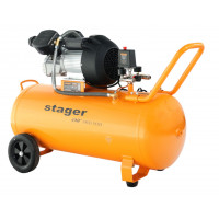 Air 36D100 compresor aer Stager, 100L, 10bar, 356L/min Air 36D100 compresor aer Stager, 100L, 10bar, 356L/min