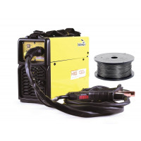 Pachet aparat de sudură fără gaz INTENSIV MIG 130s, 230 V + sârmă flux 1 kg Pachet aparat de sudură fără gaz INTENSIV MIG 130s, 230 V + sârmă flux 1 kg