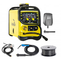 Pachet complet sudura MIG/MAG: MIG 160s Intensiv, 230 V, 160 A + rola de sarma flux 1kg Pachet complet sudura MIG/MAG: MIG 160s Intensiv, 230 V, 160 A + rola de sarma flux 1kg